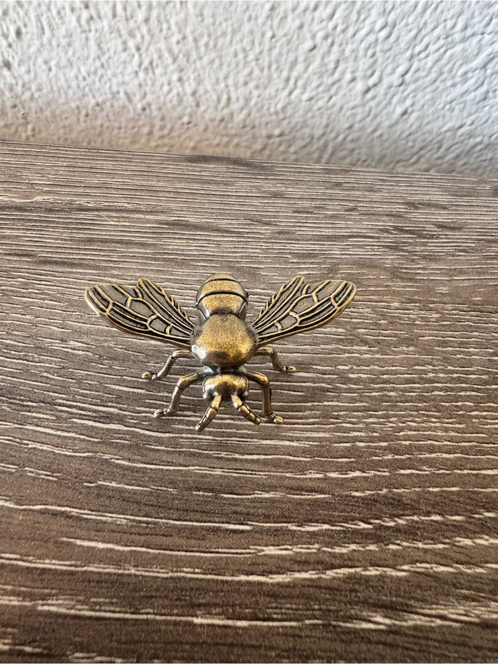 Vintage Brass Bee Trinket
